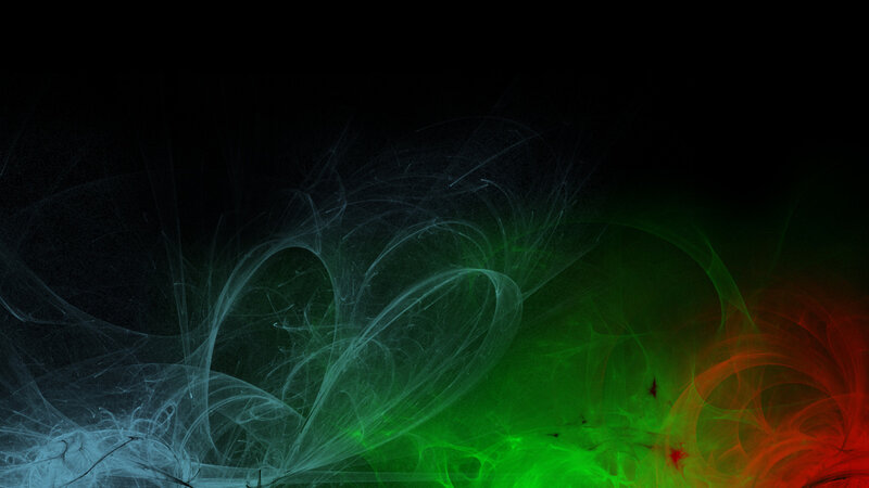 Abstract colorful fractal design