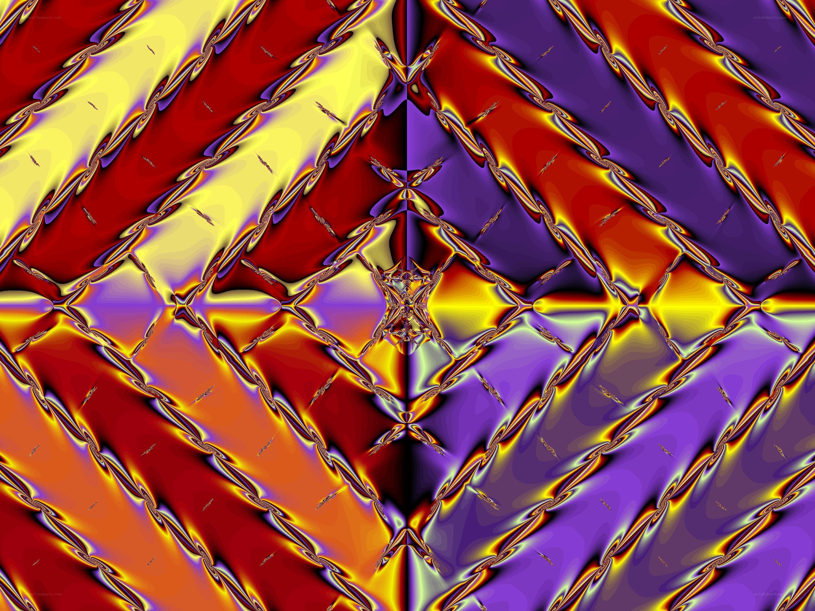 Abstract colorful fractal pattern