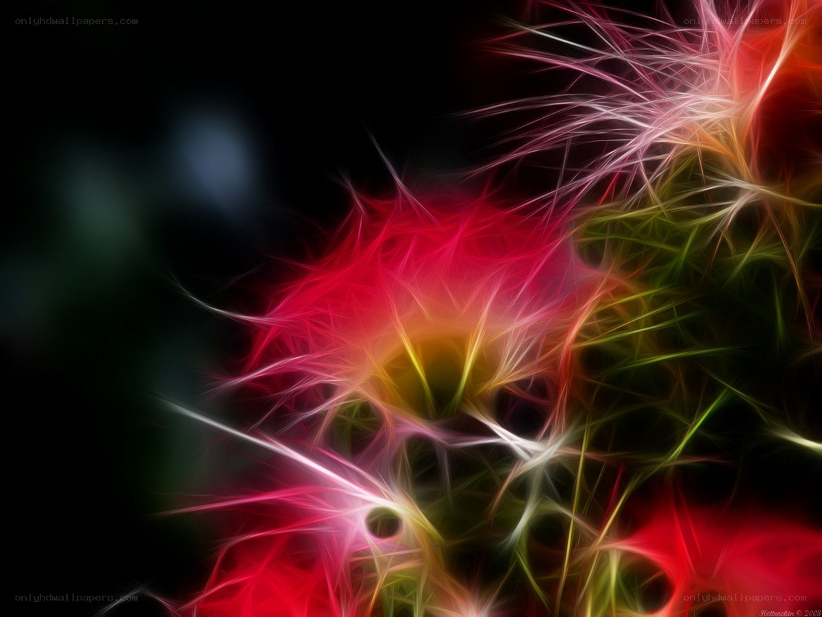 Abstract colorful fractal pattern