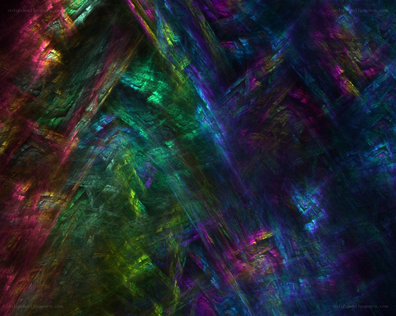Abstract colorful fractal pattern