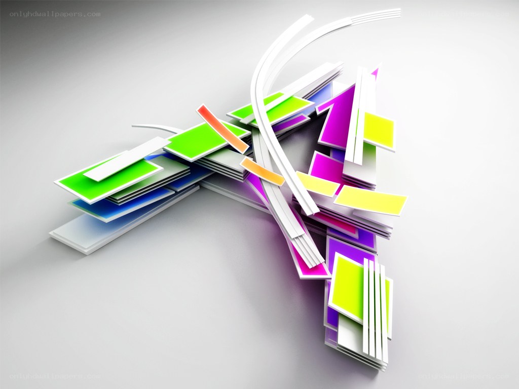 abstract colorful geometric design