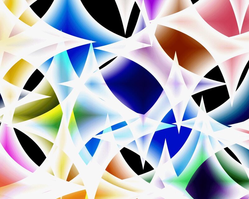 Abstract colorful geometric pattern