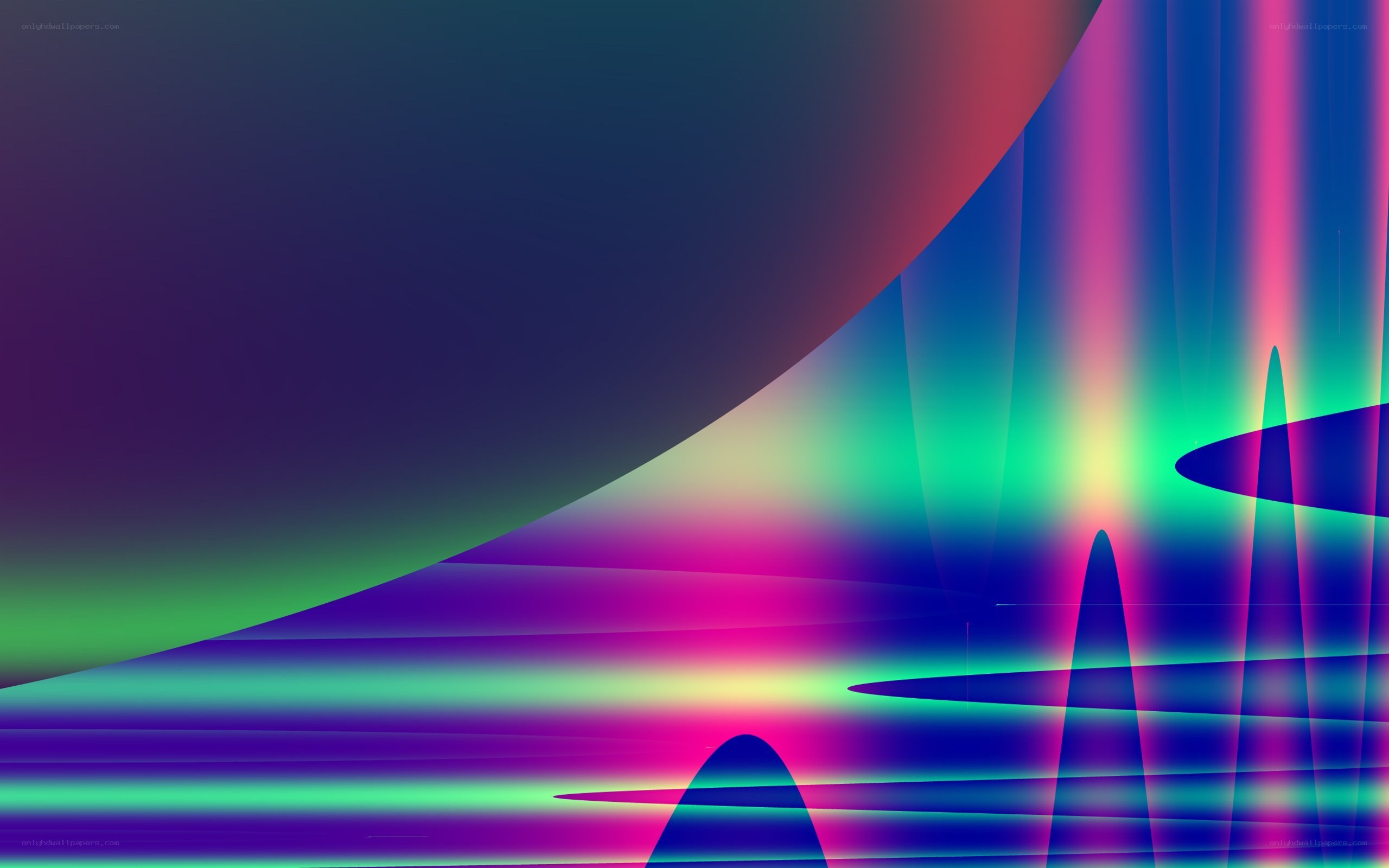 abstract colorful gradient design