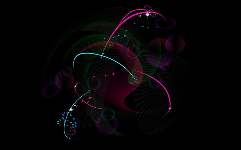 Abstract colorful light design