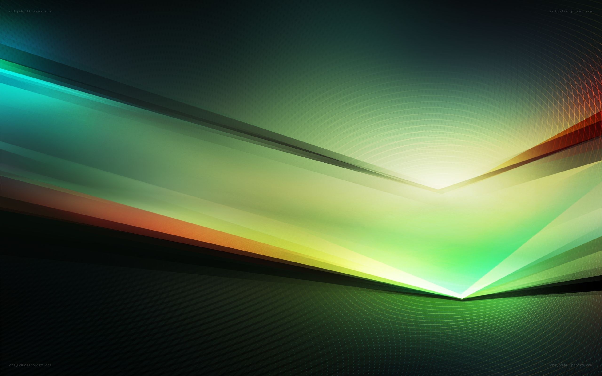 Abstract colorful light design