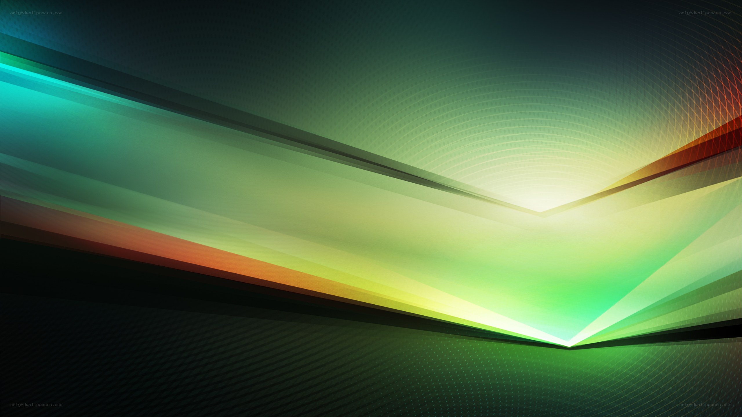 Abstract colorful light design