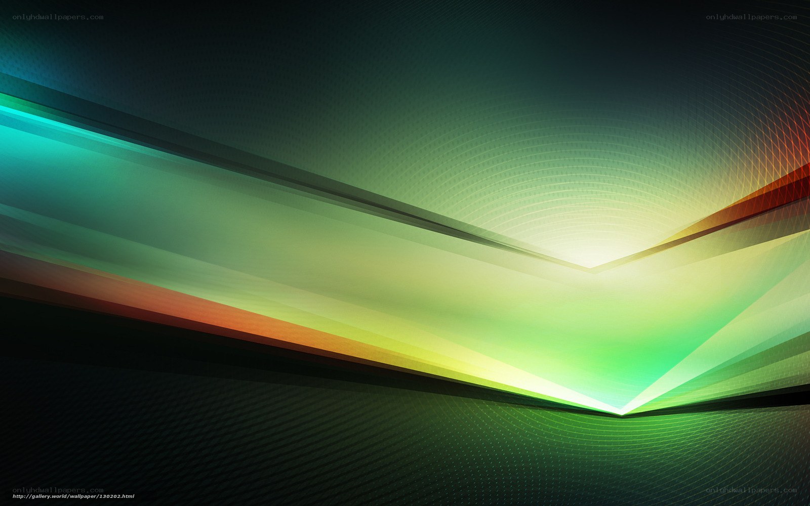 Abstract colorful light design