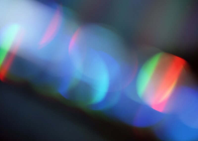 abstract colorful light patterns