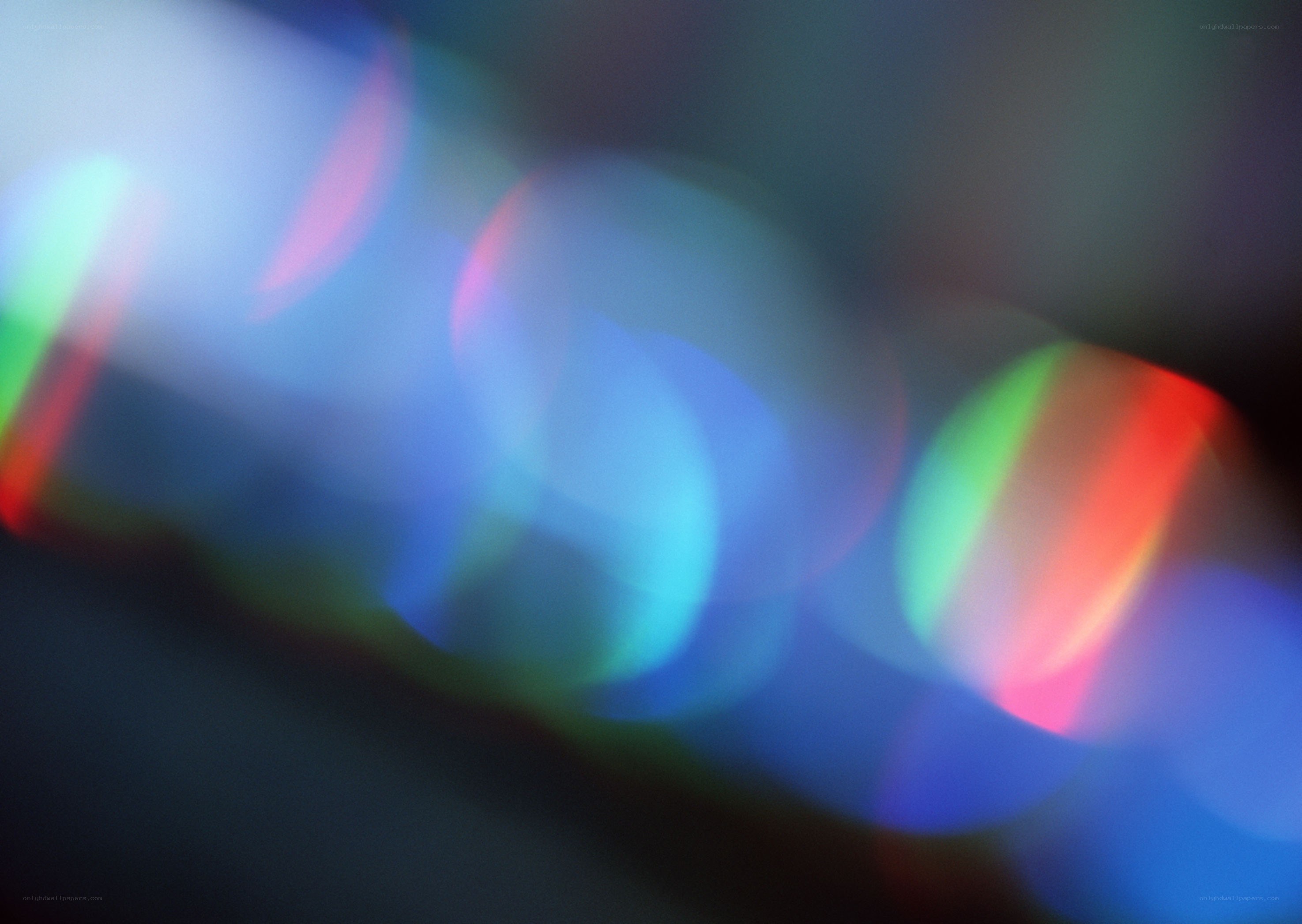abstract colorful light patterns