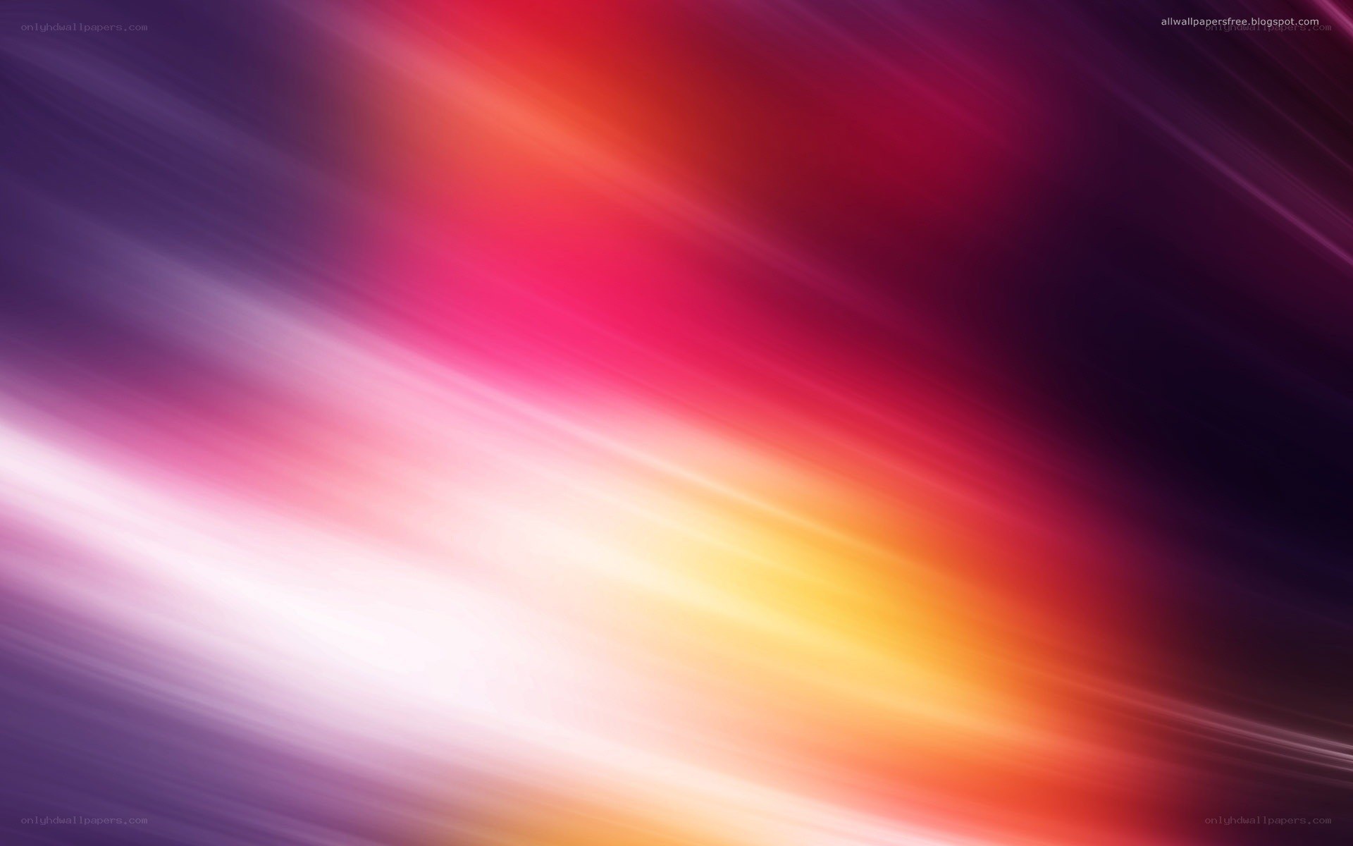 Abstract colorful light streaks