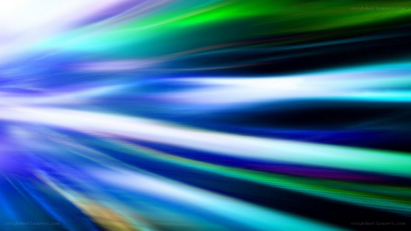 Abstract colorful light streaks