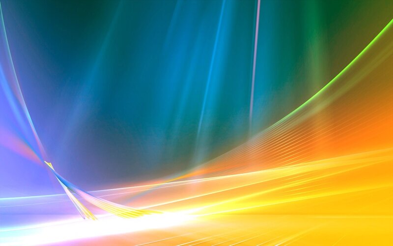 Abstract colorful light streaks