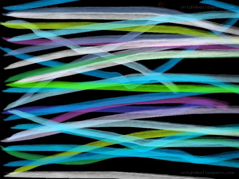 Abstract colorful light streaks