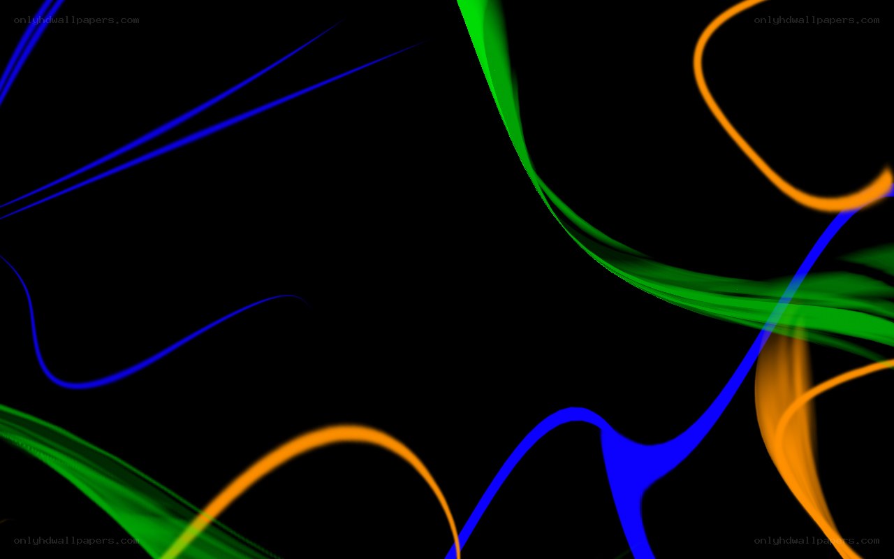 Abstract colorful light trails