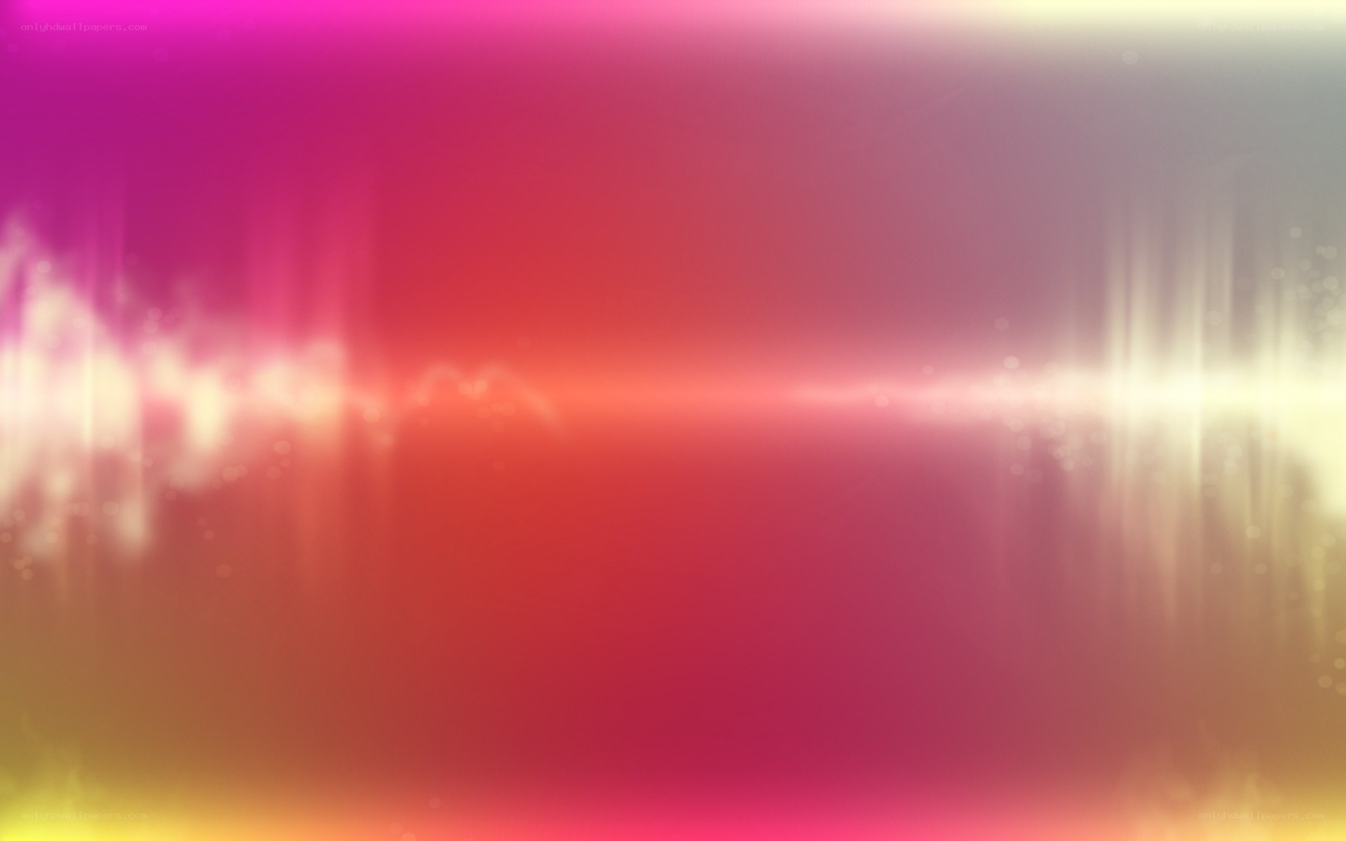 Abstract colorful light waves
