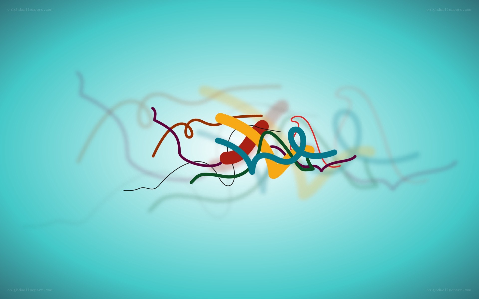 abstract colorful lines