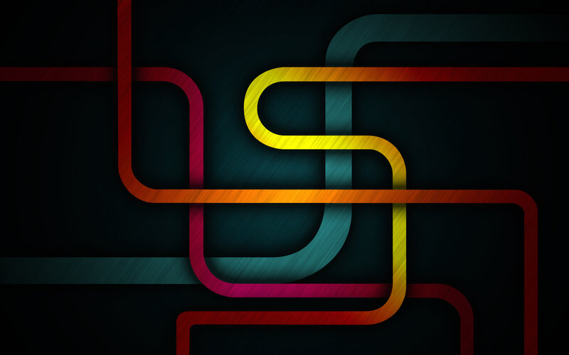 abstract colorful lines design