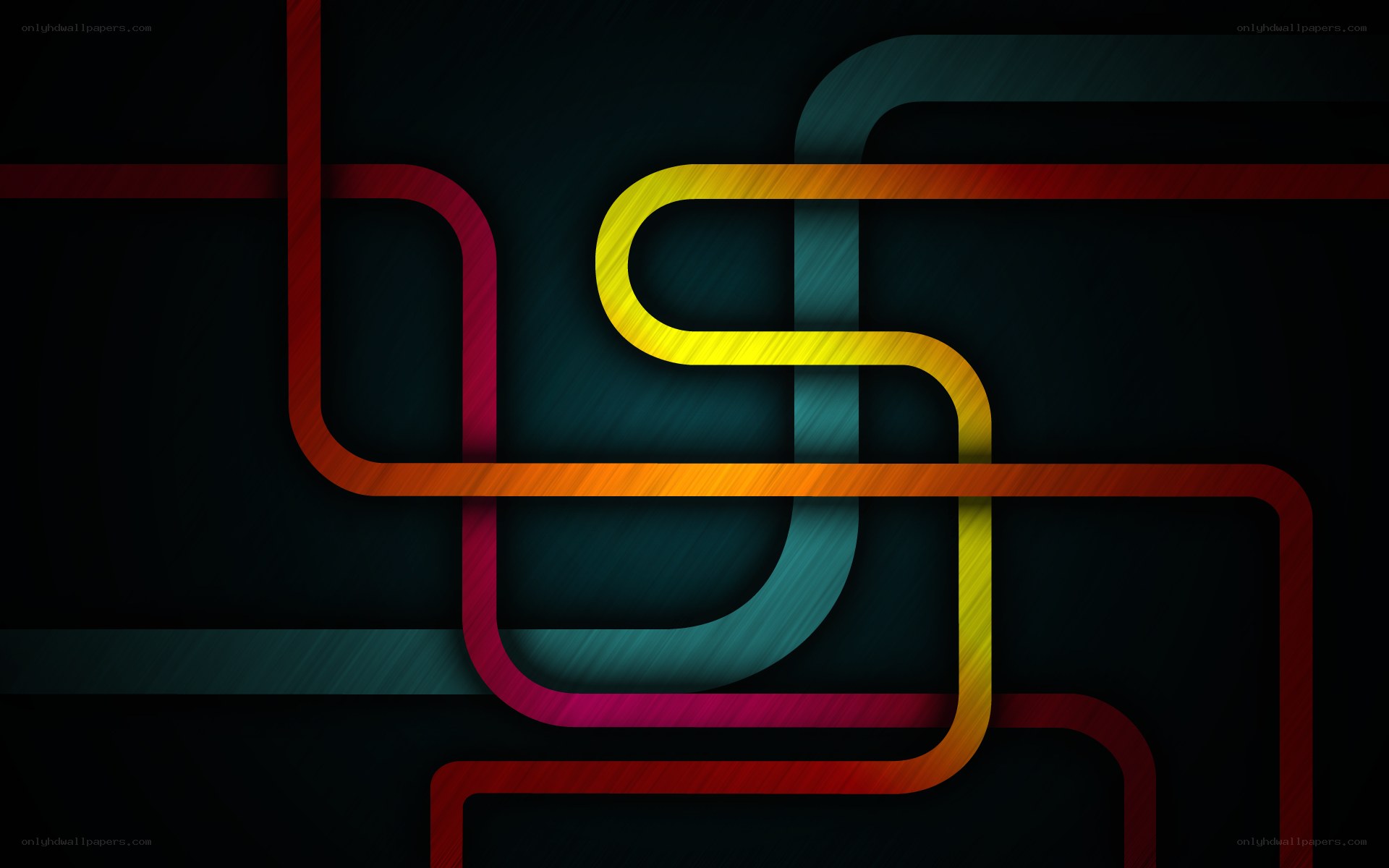 abstract colorful lines design