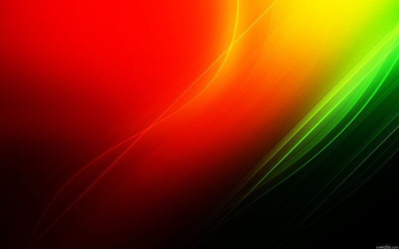 Abstract Colorful Lines — Red, Dynamic
