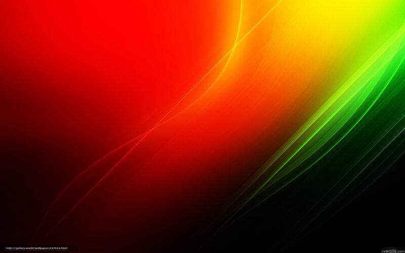 Abstract Colorful Lines — Red, Vibrant