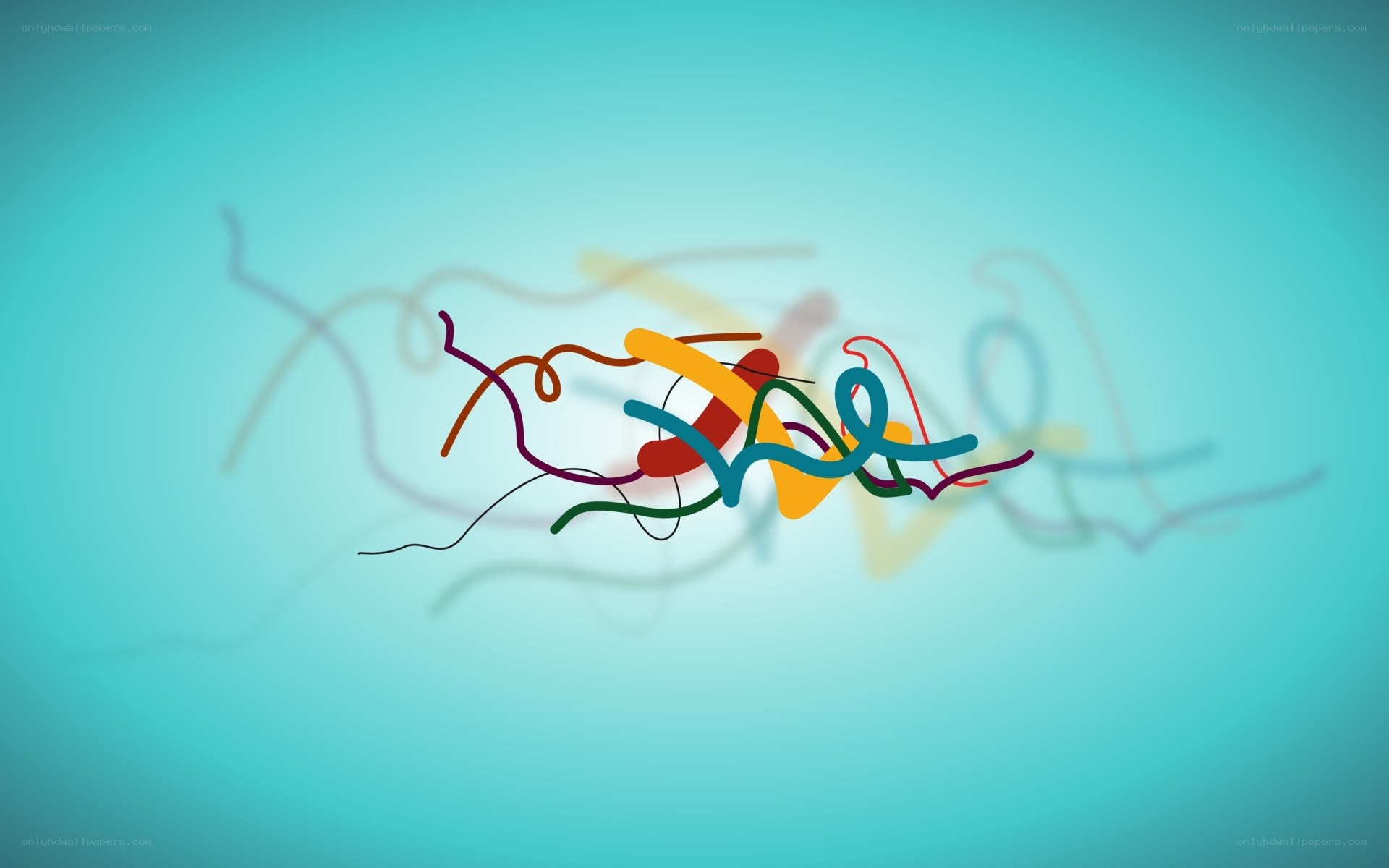 abstract colorful lines