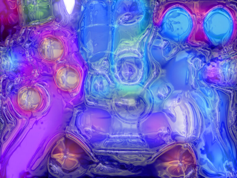 Abstract colorful liquid patterns