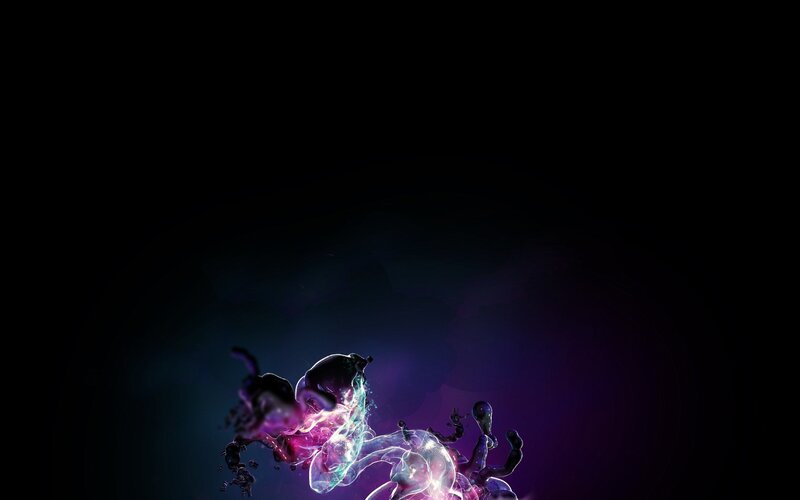 abstract colorful liquid splash