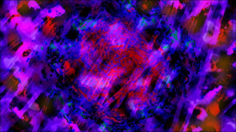Abstract Colorful Pattern — Purple, Energetic