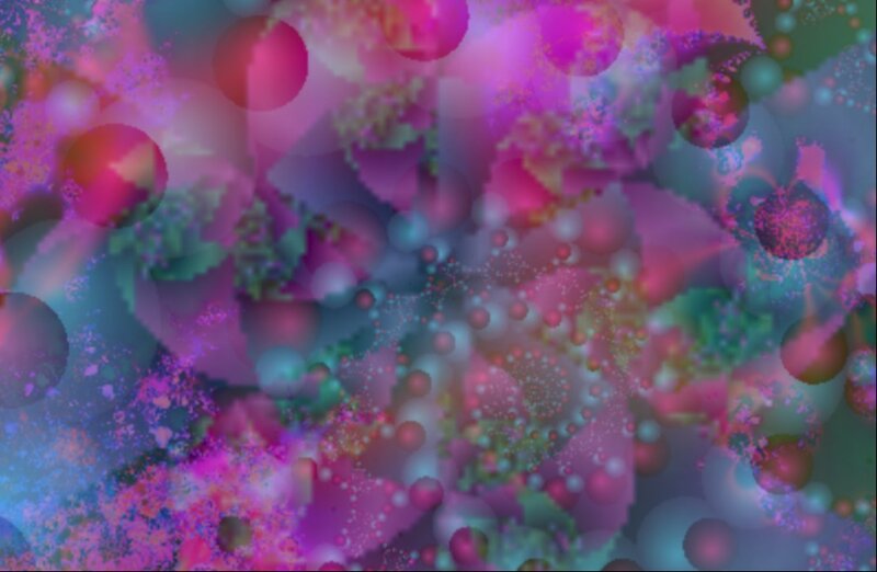 Abstract Colorful Pattern — Purple