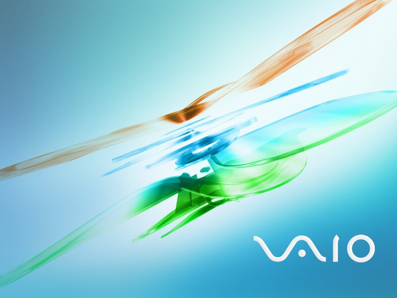 Abstract Colorful Shapes — Blue, Serene