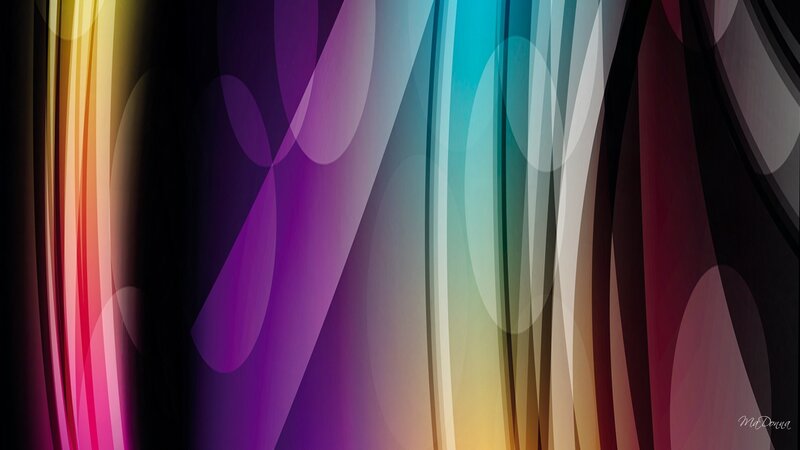 Abstract Colorful Stripes — Purple