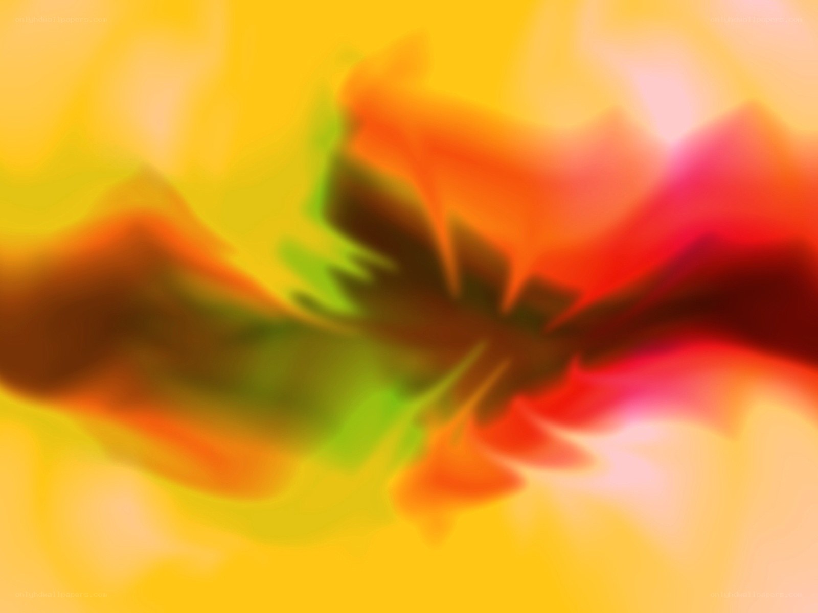 Abstract colorful swirl