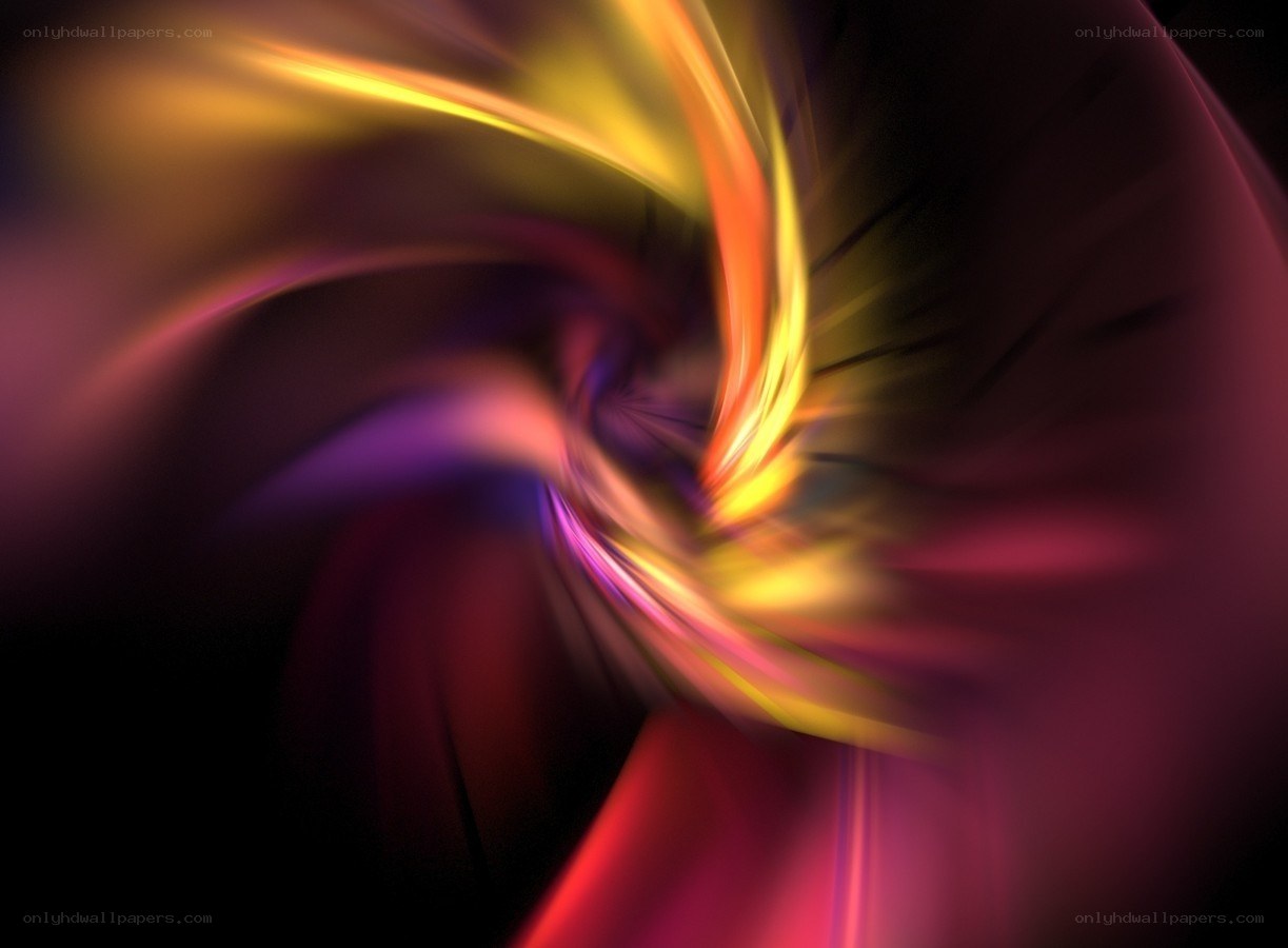 Abstract colorful swirl
