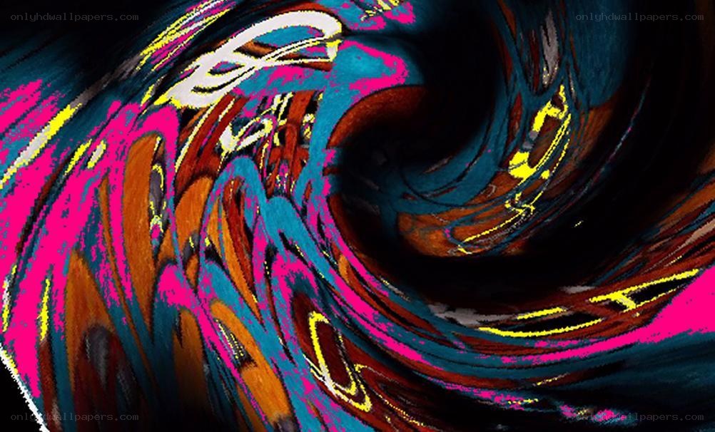 abstract colorful swirl