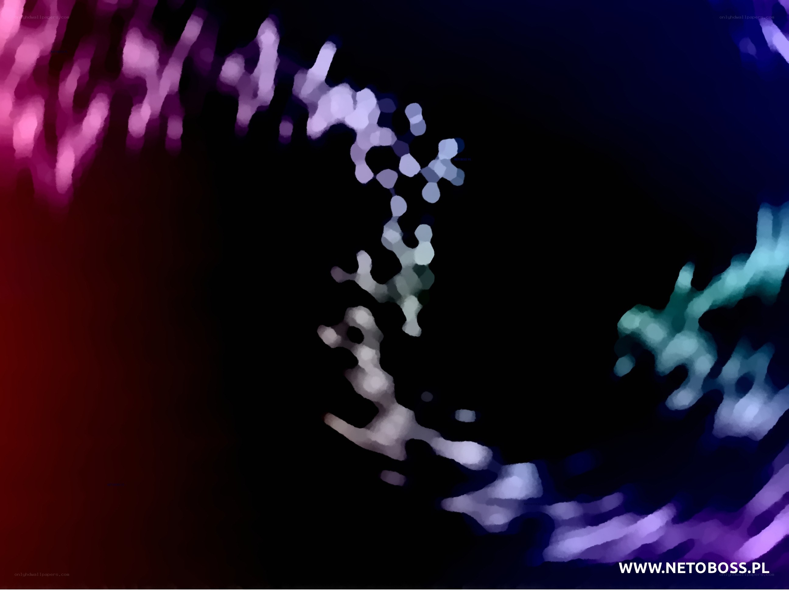 abstract colorful swirl