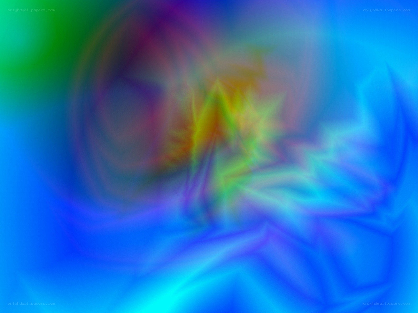 abstract colorful swirl