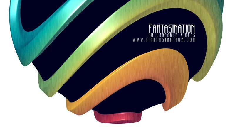 Abstract Colorful Swirl — Blue, Dynamic, 3d Render