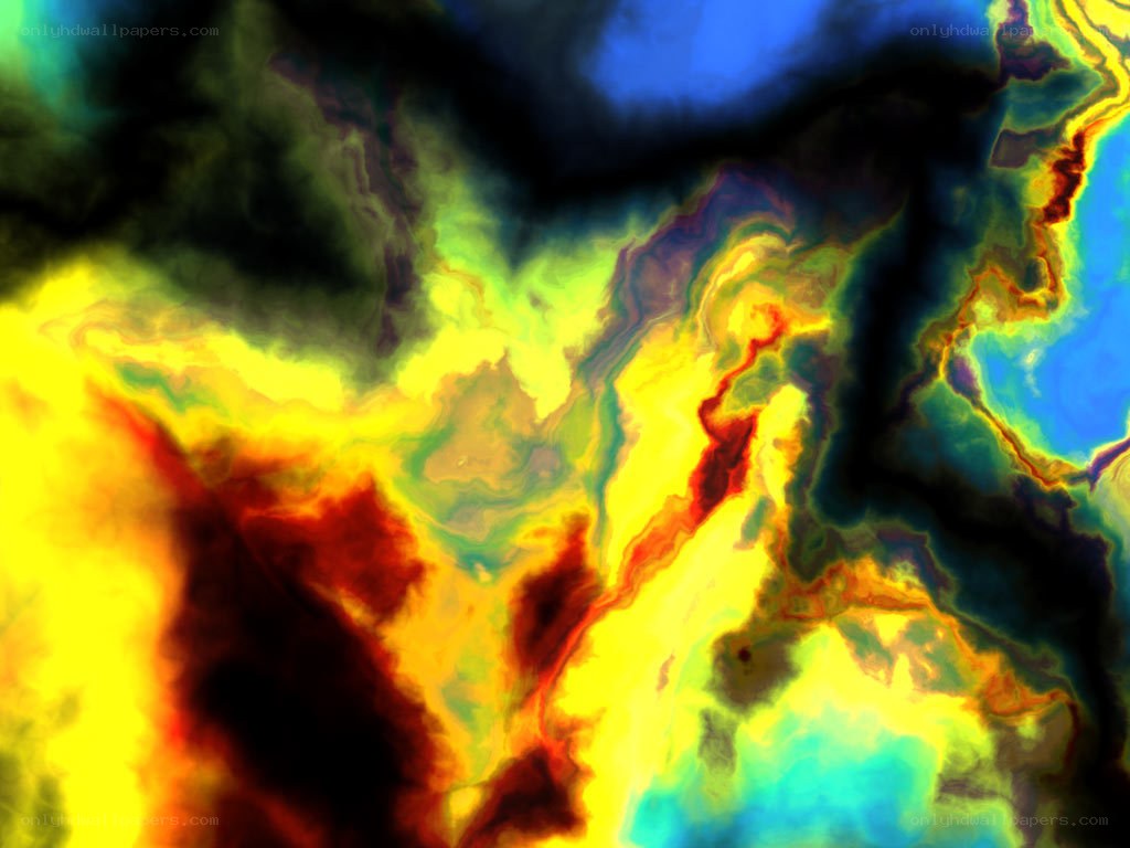 Abstract colorful swirls