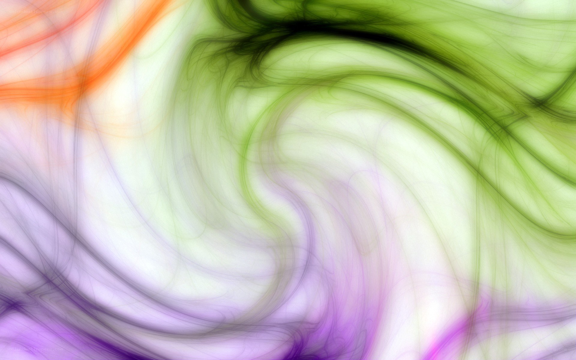 Abstract colorful swirls