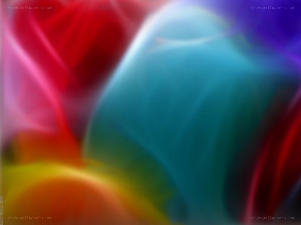 Abstract colorful swirls