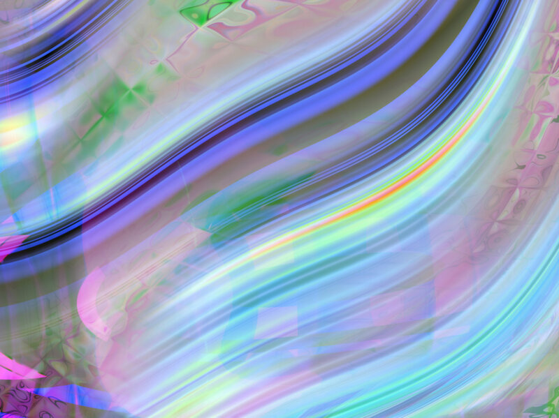 Abstract Colorful Swirls — Blue, Vibrant, Colorful Lines