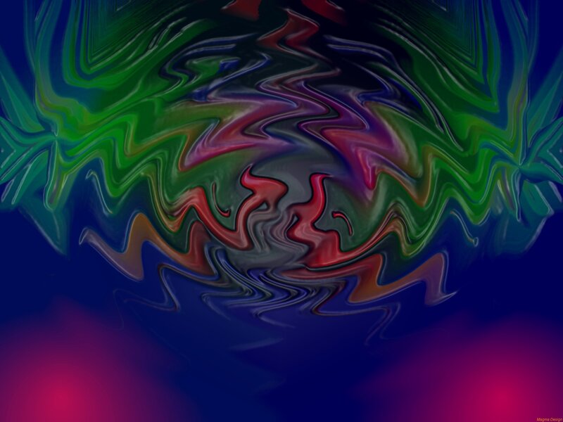 Abstract Colorful Swirls — Green, Dynamic, Colors, Patterns
