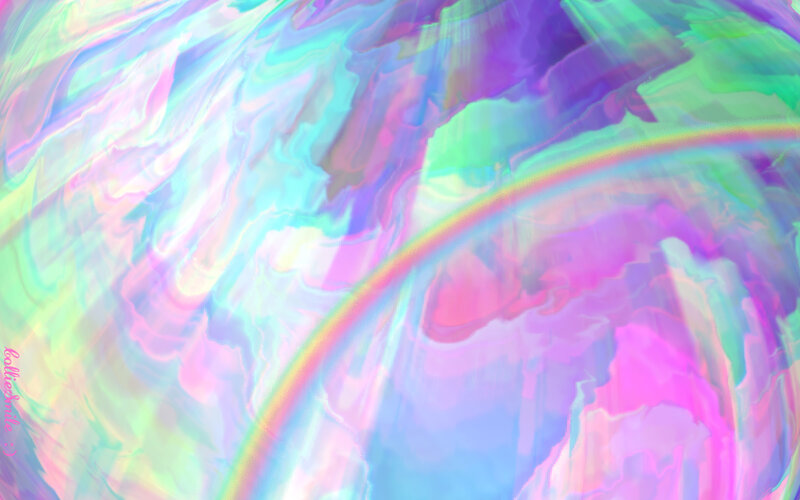 Abstract Colorful Swirls — Pink, Dreamy