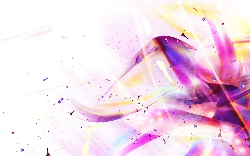Abstract Colorful Swirls — Purple, Vibrant