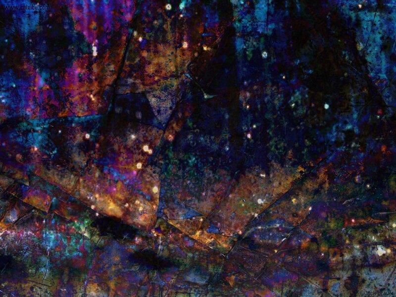 Abstract Colorful Texture — Blue