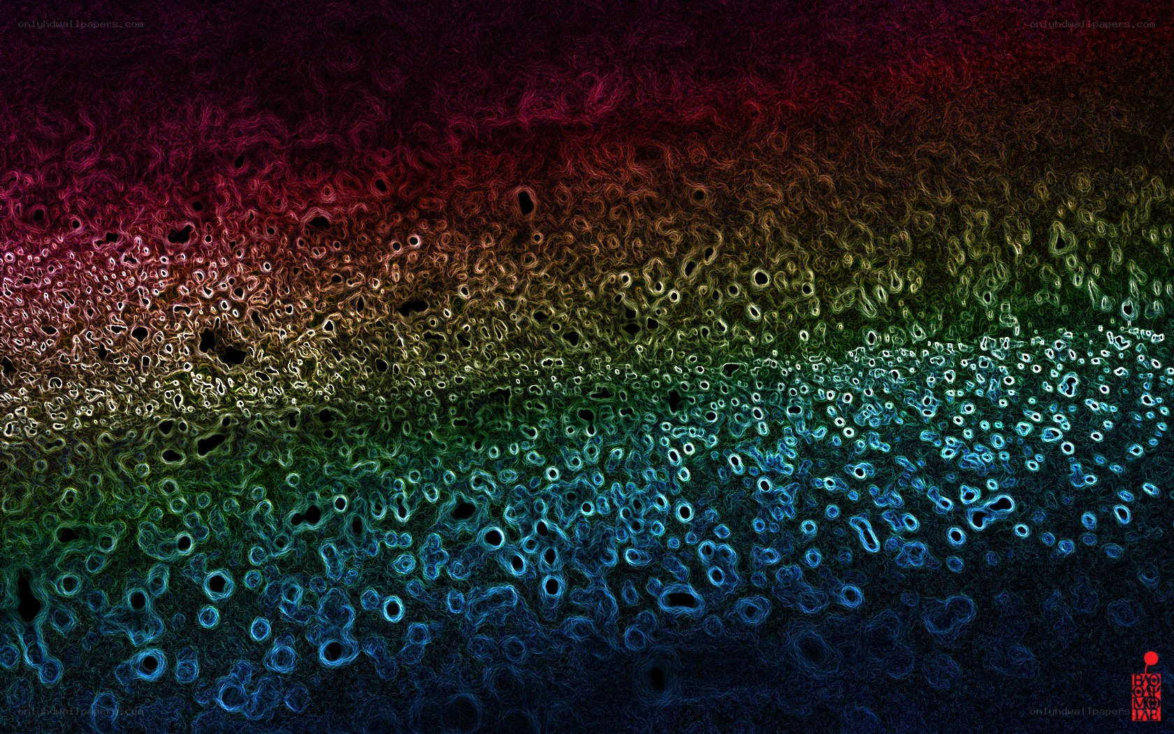 Abstract colorful texture pattern