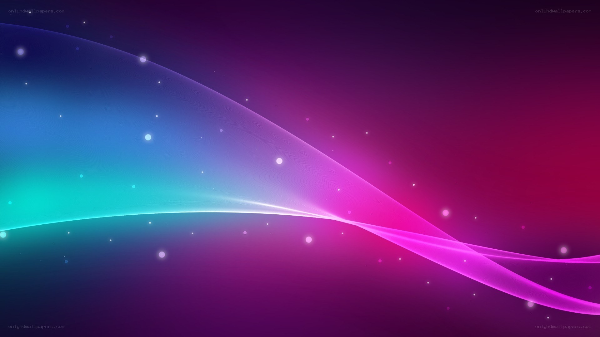 Abstract colorful wave background