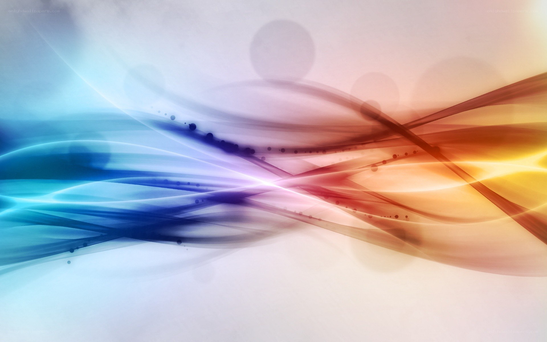 abstract colorful wave design