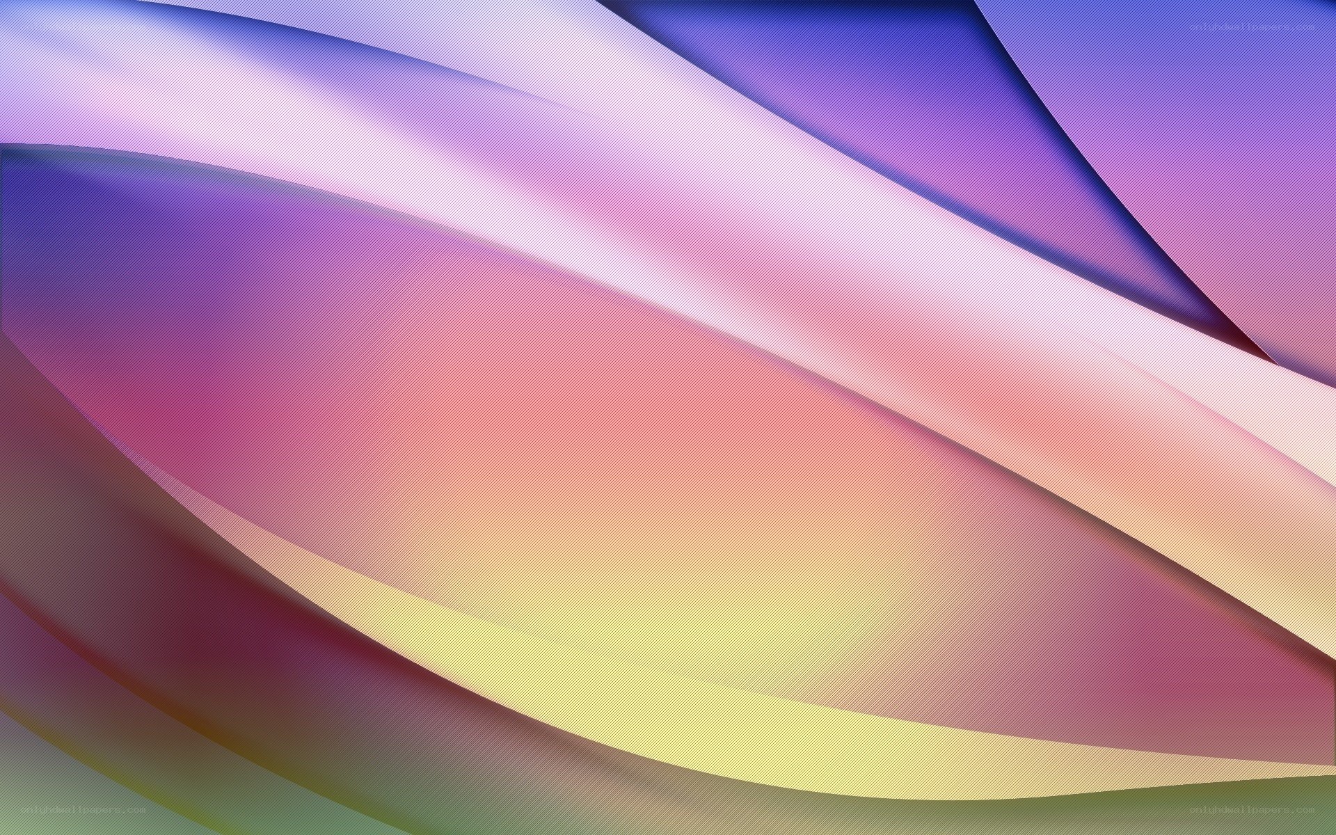 Abstract colorful wave design