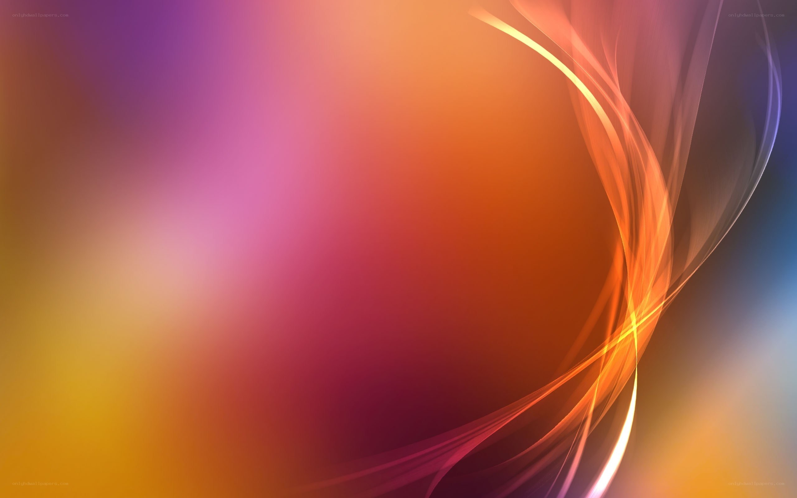 Abstract colorful wave design
